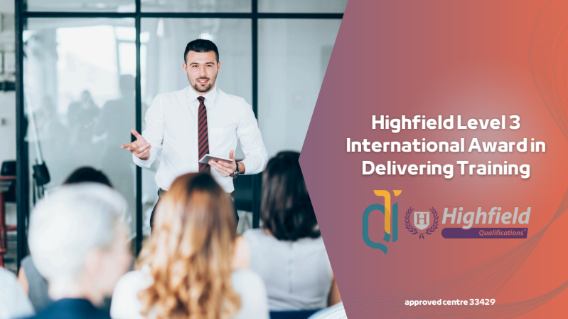 Highfield Level 3 International Award in Delivering Training course image